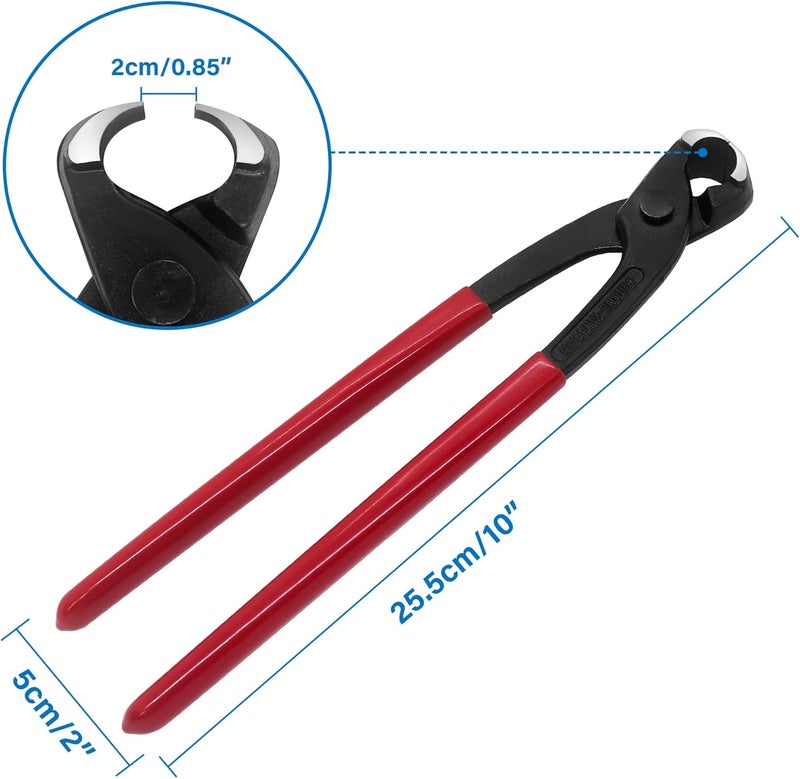 Easily 383PCS 28 Sizes Single Ear Hose Clamps, 304 Stainless Steel Ear Clamps, 5.3-33.1mm Stepless Adjustable Cinch Clamps for Automotive, Home Appliance Line and Plumbing, Double Sided Organizer - Image 4